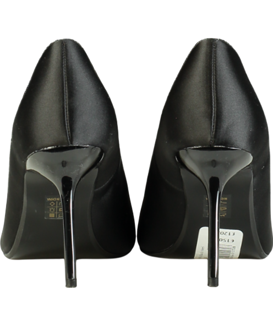 Mint Velvet Black Court High Heels UK 8 EU 41 👠