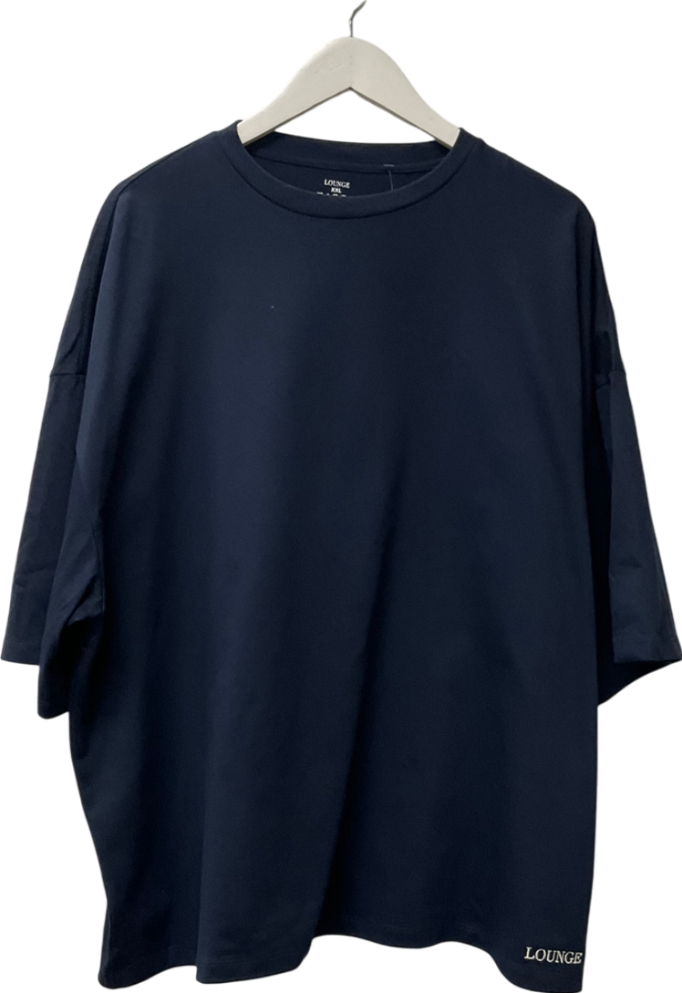 LOUNGE Blue Boxy T-shirt UK XXL