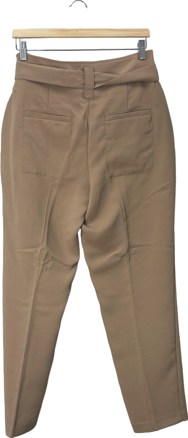 Very Tan Belted Trousers UK 12