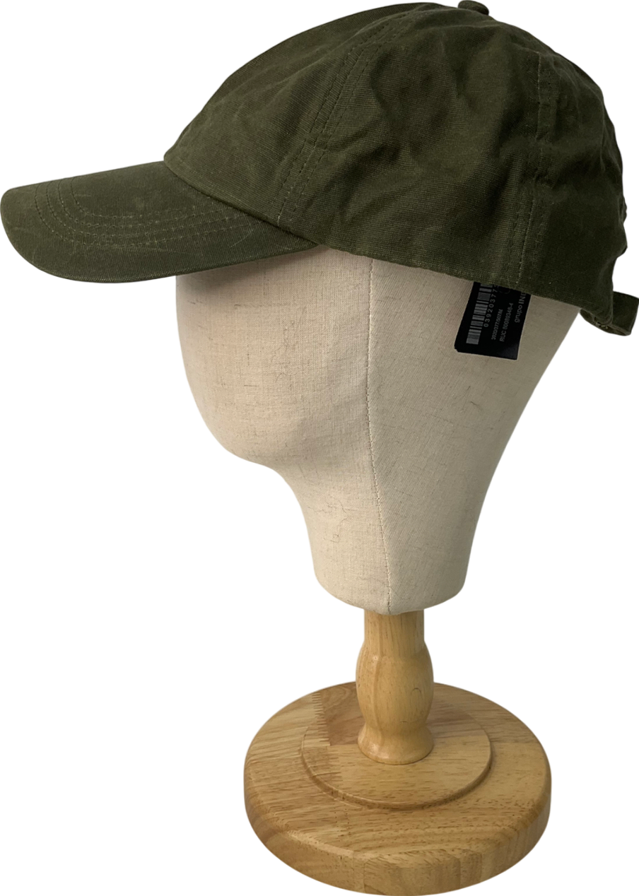 ZARA Khaki  Green Jean Cap UK M