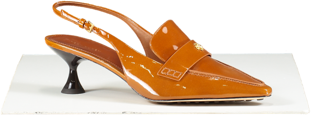 Tory Burch Brown Pointed Sling Back Pump UK 7.5 EU 40.5 👠