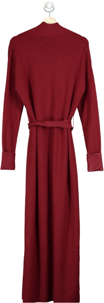 Karen Millen Red Long Sleeve Knit Dress XS