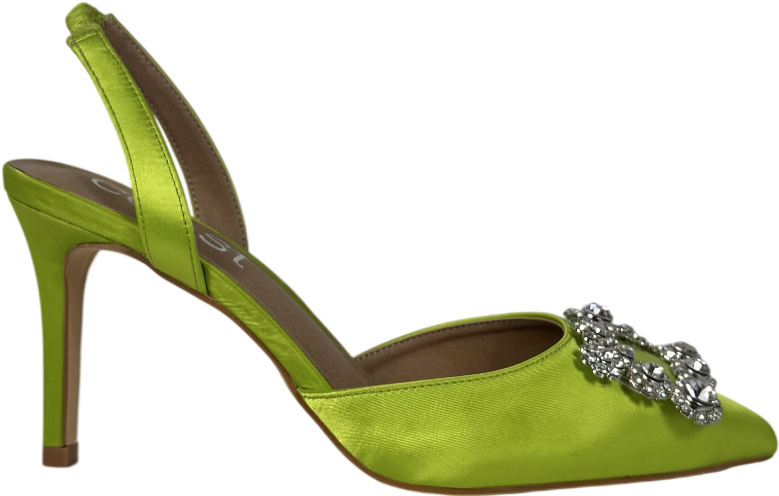 Coast Green Mid Heel Slingback Pumps UK 6