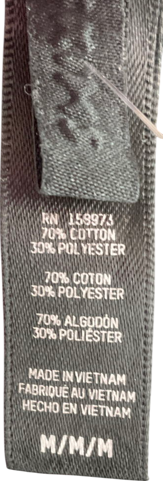 SKIMS Black Classic Relaxed-fit Cotton-jersey Shorts UK M