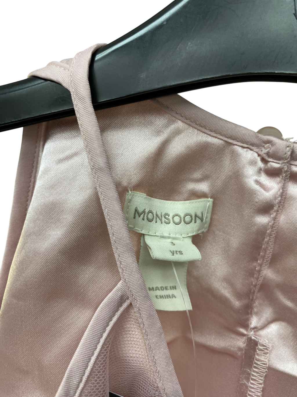 Monsoon Pink Rose Tulle Party Dress 3 Years