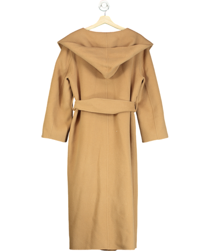 JANE & TASH Beige Belted Coat With Hood UK S