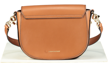 Strathberry Bay Tan Leather Crossbody Bag