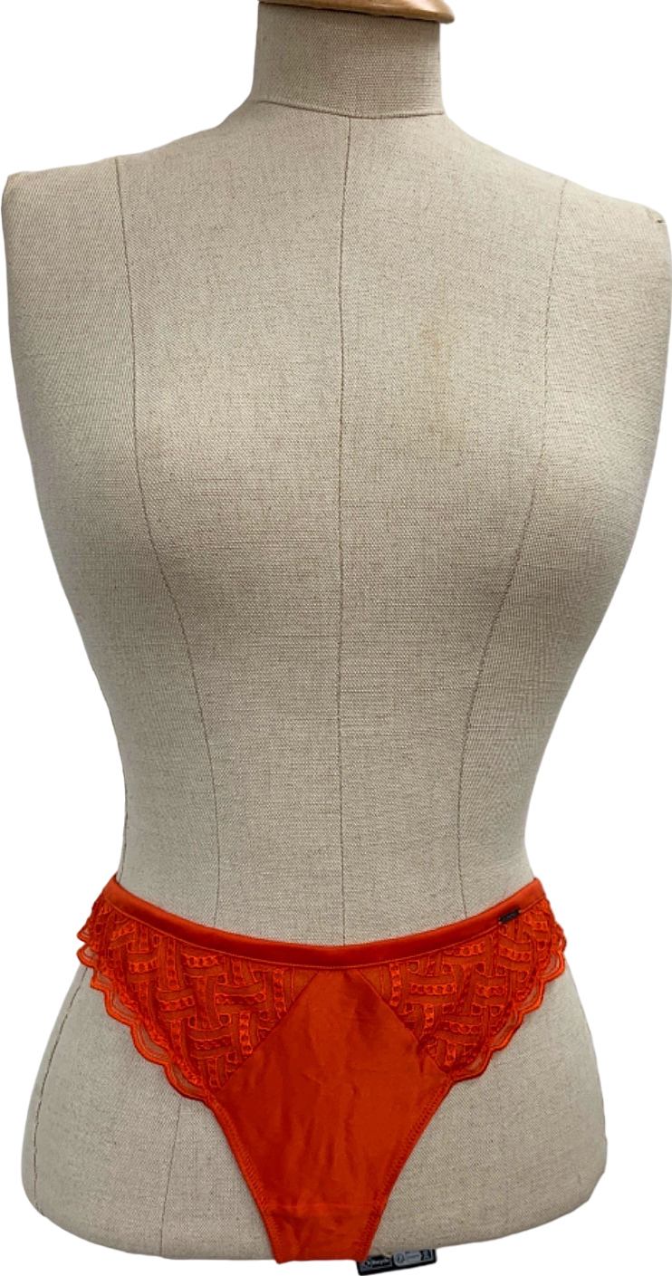 Autograph Orange Thong UK 8