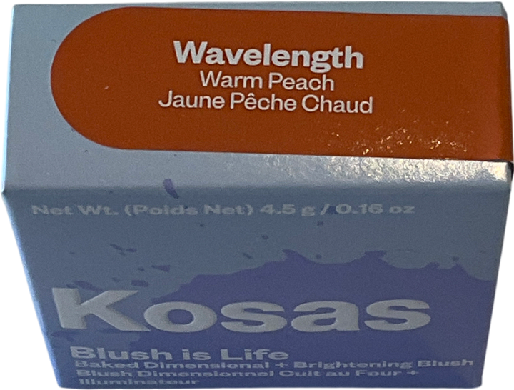 Kosas Blush Is Life Baked Dimensional + Brightening Blush Wavelength 4.5g