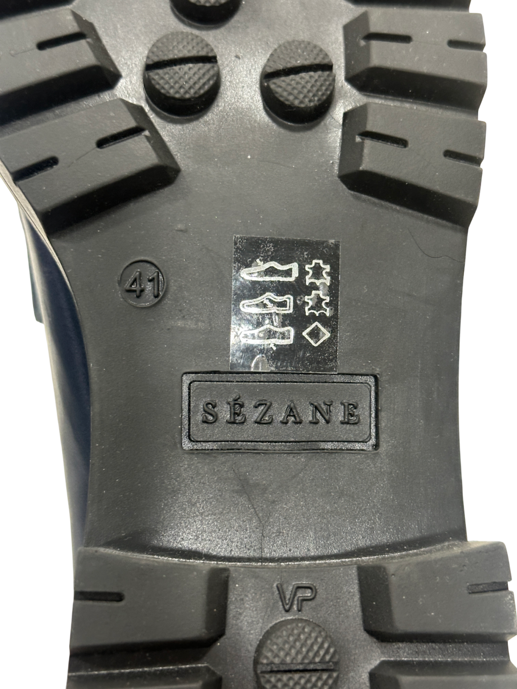 Sezane Blue Albane Loafers UK 8 EU 41 👠