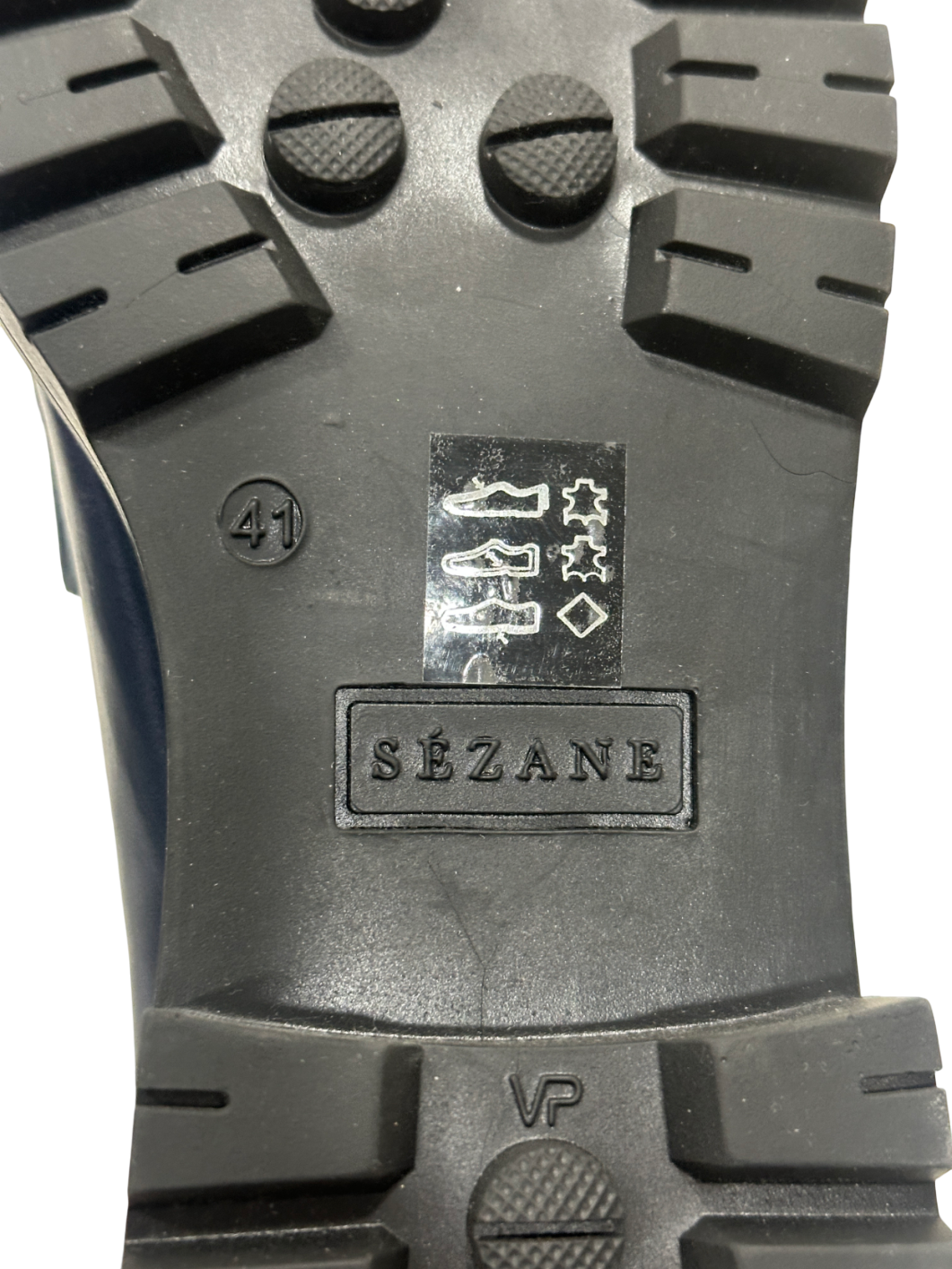 Sezane Blue Albane Loafers UK 8 EU 41 👠