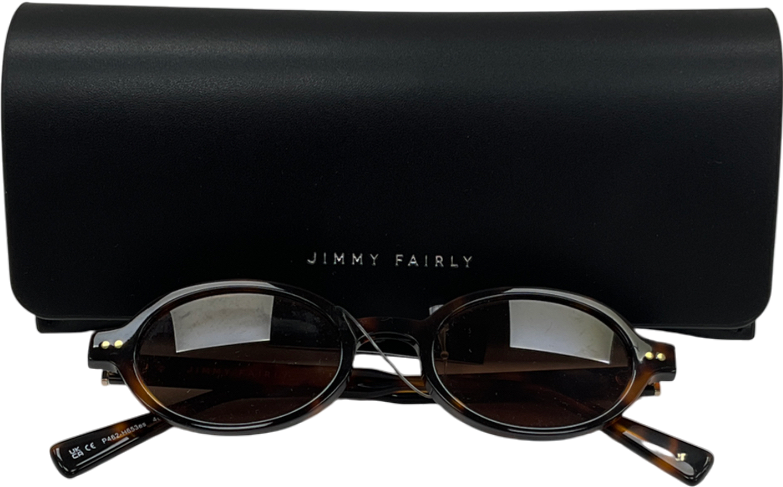 jimmy fairly Brown The Elvie Sunglasses One Size