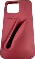 Rhode Pink Iphone Pro Max 15 Lip Case Rasperberry