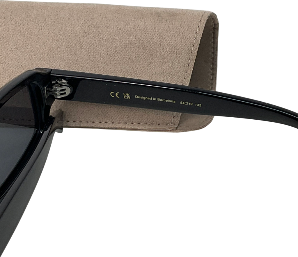 meller Black Sunglasses in case