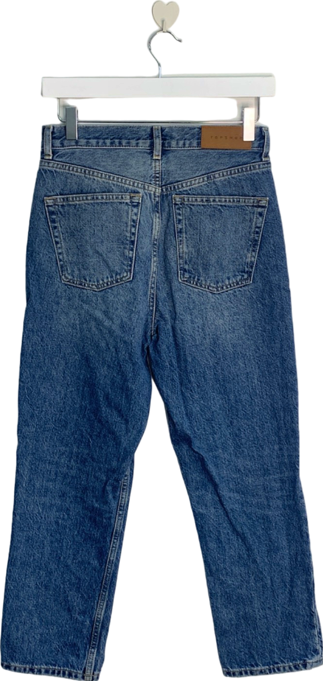 Topshop Blue Editor Jeans UK 8
