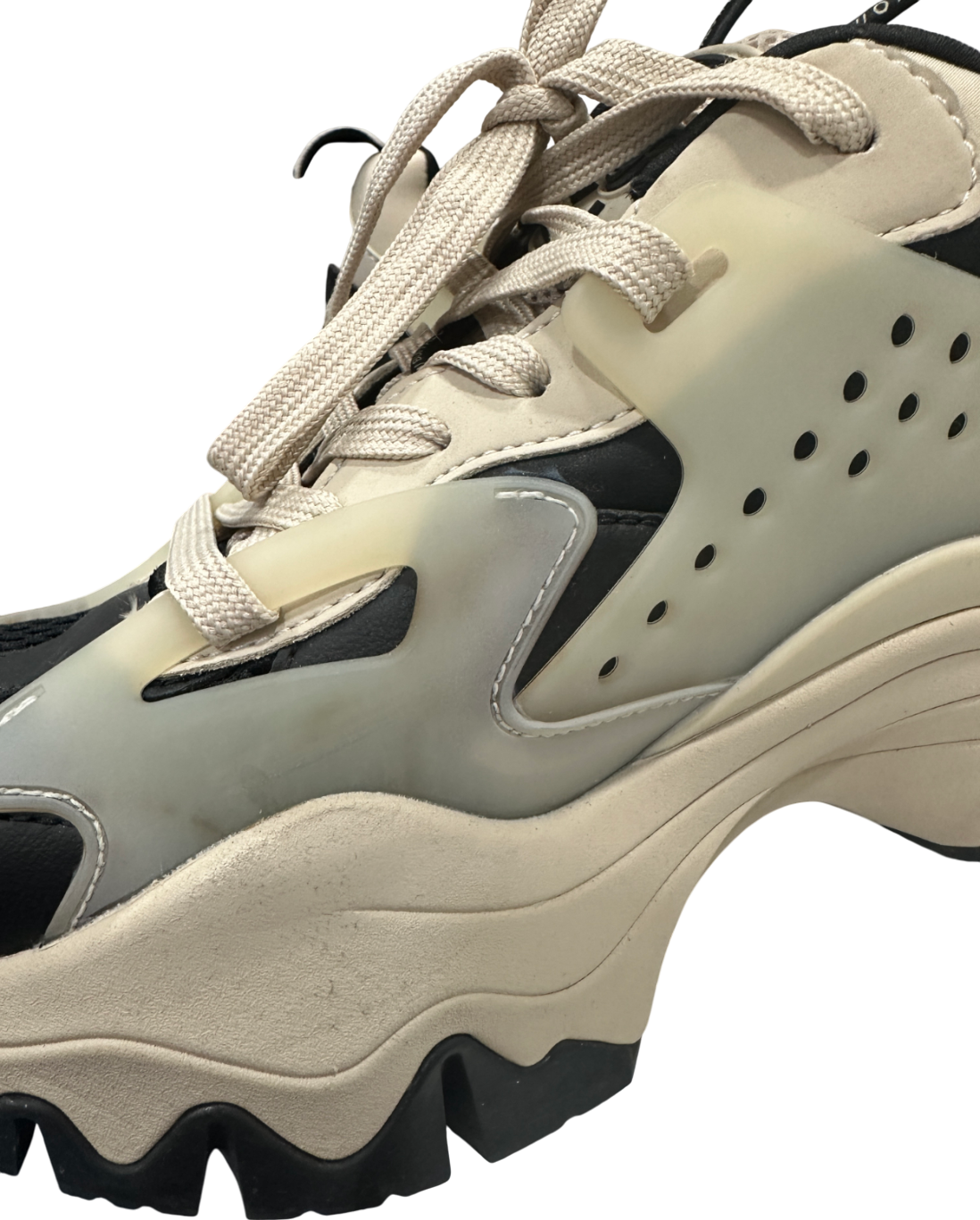 Buffalo Beige Trail One Chunky Trainers UK 6 EU 39 👠