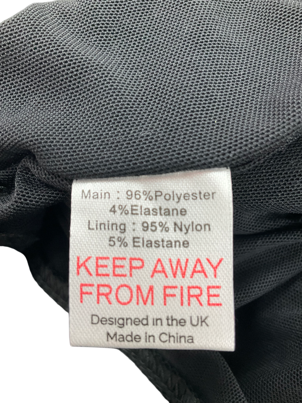 SLA the label Black Romi Dimante Skirt UK M