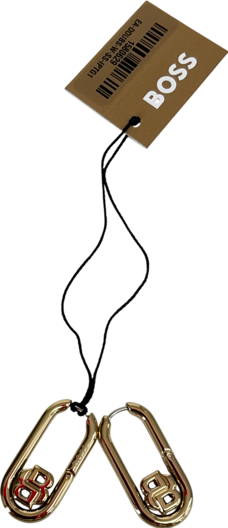 BOSS Metallic Double B Monogram Pendant