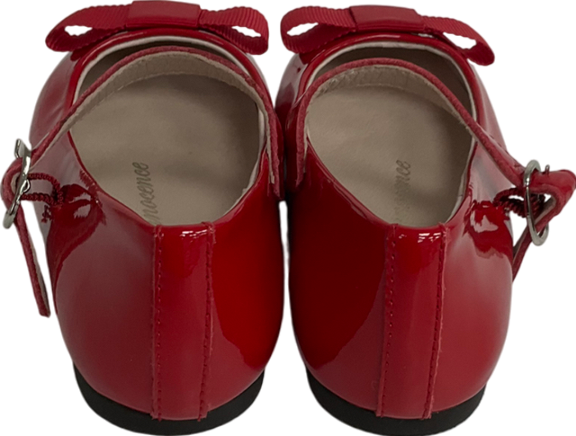 Age of innocence Ellen Red Bow front shoesUK 5.5 EU 22 👼