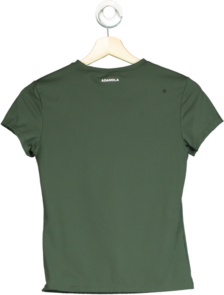 Adanola Green Short Sleeve T-Shirt Medium