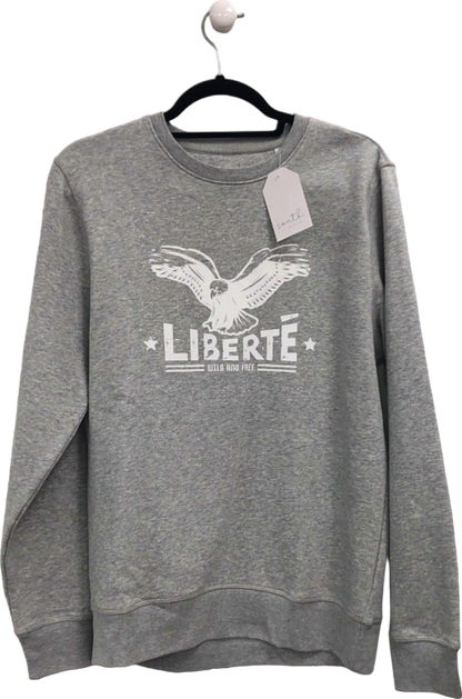 South Of The River Grey LIBERTE Sweatshirt EU M US S