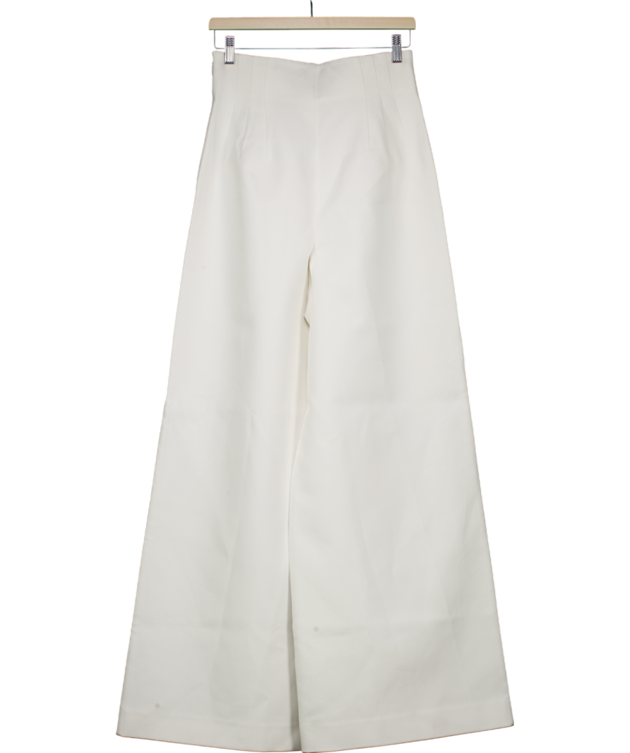 Meshki Silas High Waist Pants - White UK S