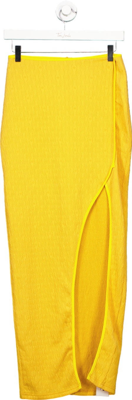 Cider Yellow Maxi Skirt UK M