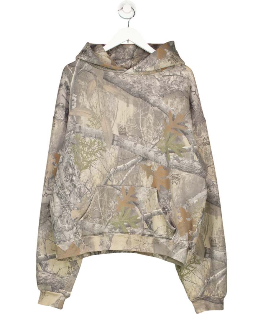 Akimbo Grey Realtree Camo Hoodie UK L