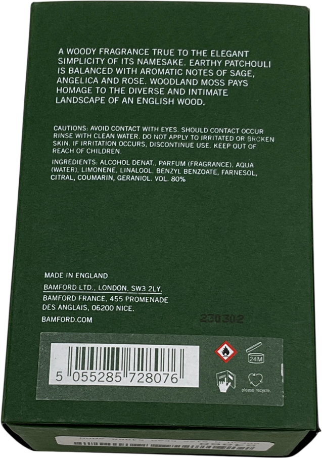 Bamford Woodland Moss Eau De Parfum 50ml