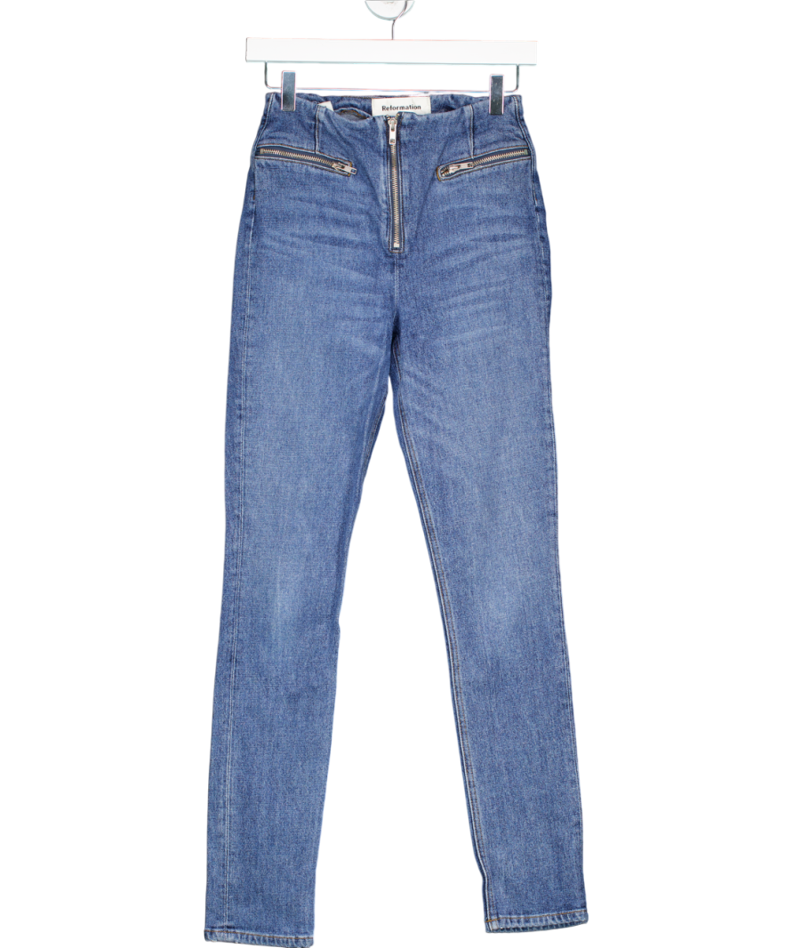 Reformation Blue Niki Jean W25