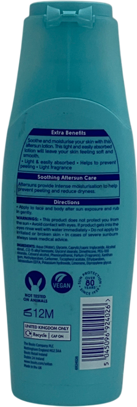Boots Soltan Soothe & Moisturise Aftersun Lotion 200ml