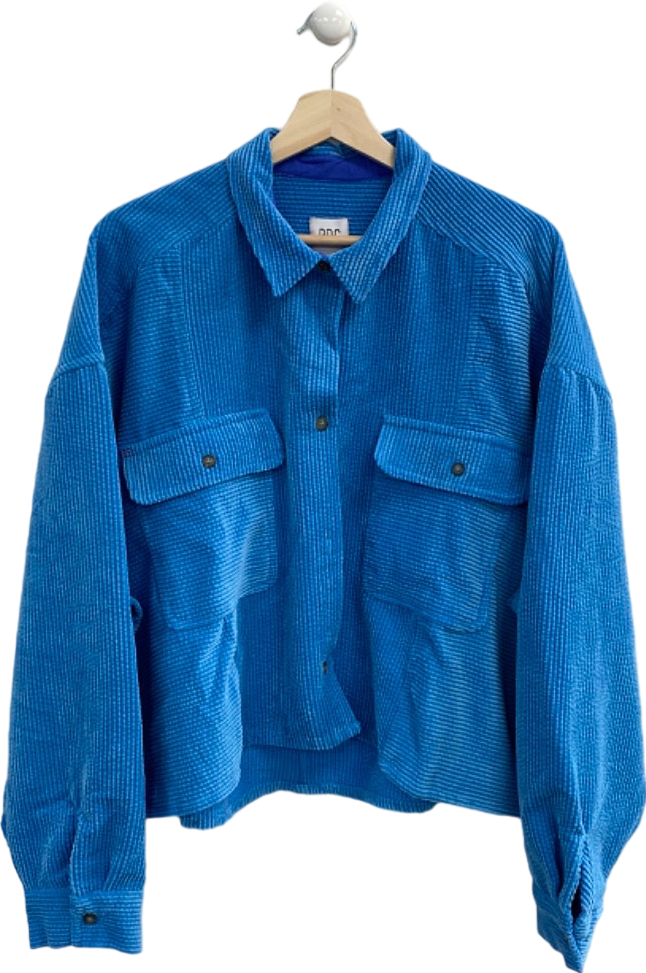 Urban Outfitters Blue Corduroy Shirt Jacket XL