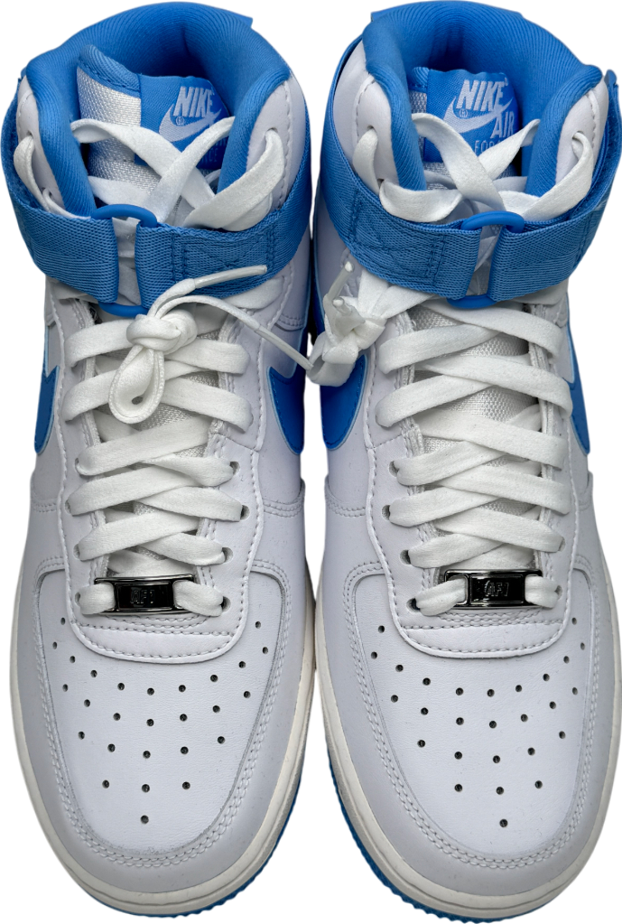 Nike Air Force 1 High White / Carolina Blue Sneakers UK 5 EU 38 👠