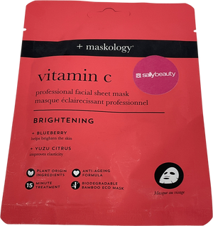 Maskology Brightening Collagen Sheet Mask With Vitamin C One size