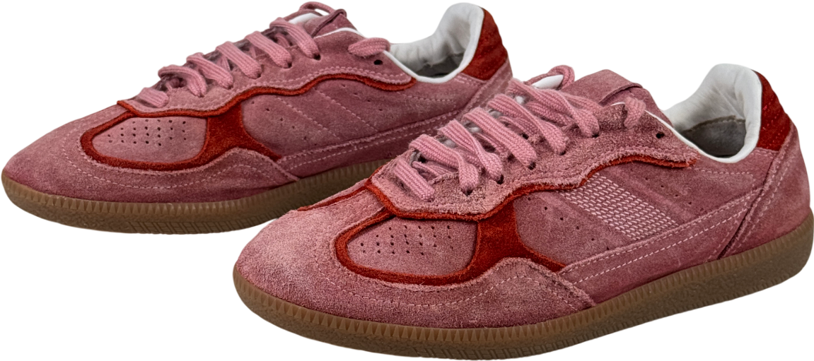 ALOHAS Tb.490 Pink Suede Trainers UK 4 EU 37 👠