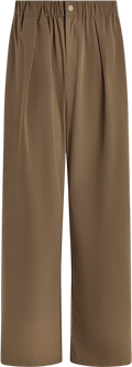 VARLEY Taupe Brown Kayson Wide Leg Trousers 32" UK M