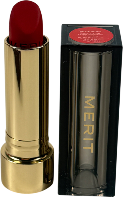 Merit Signature Lipstick Vermillion 3g