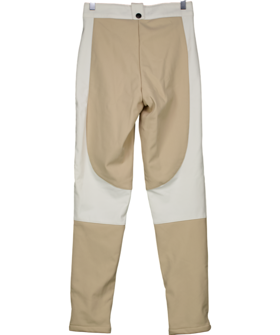 Topshop Beige Aldrin Stretch Woven Ski Trousers UK 6