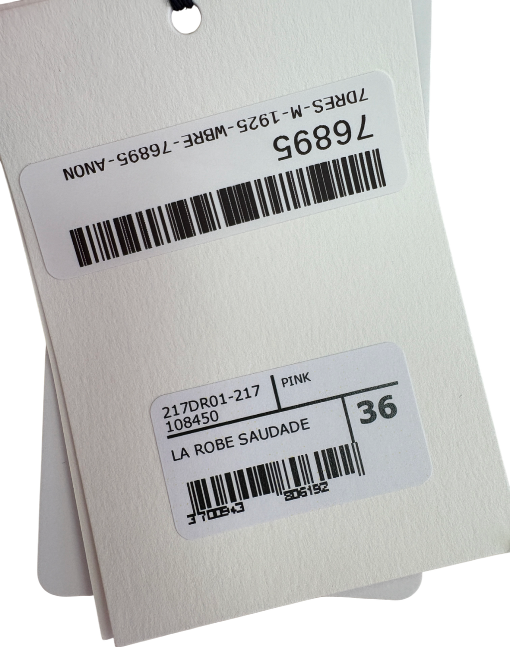 JACQUEMUS Pink Saudade Gathered Mini Dress UK 8