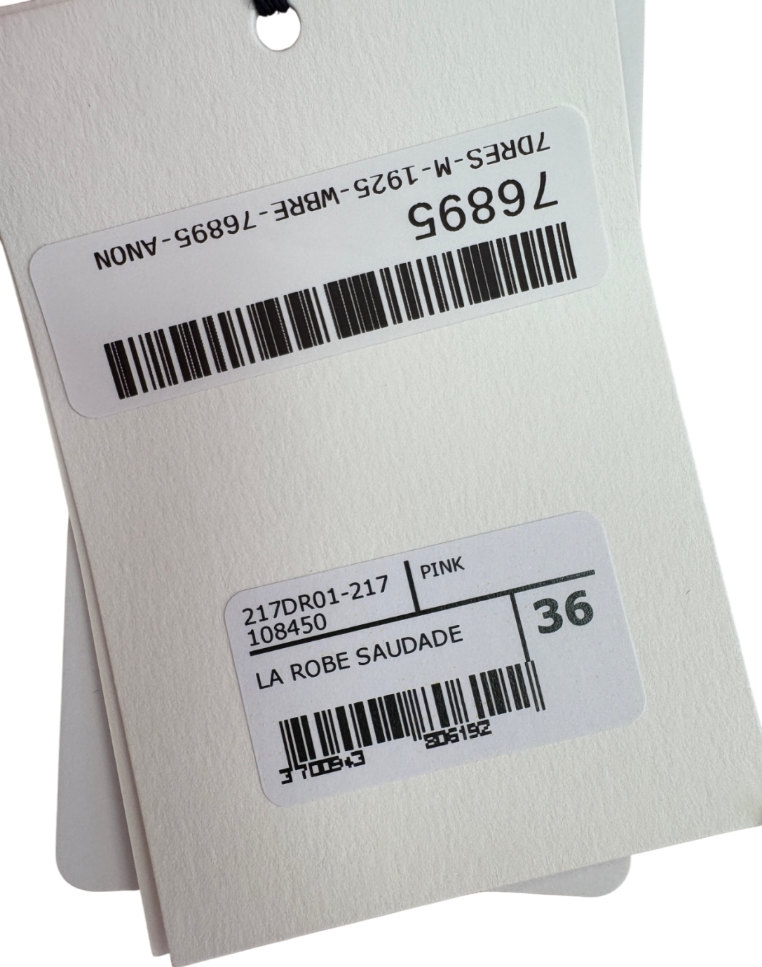 JACQUEMUS Pink Saudade Gathered Mini Dress UK 8