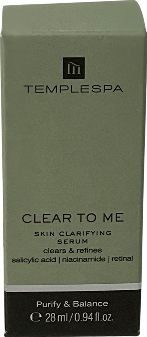 templespa Clear To Me Skin Clarifying Serum 28ml