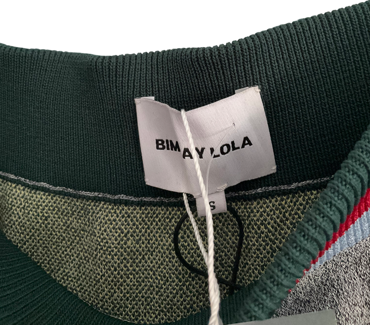 bimbay lola Mid Length Grey Viscose Skirt UK S