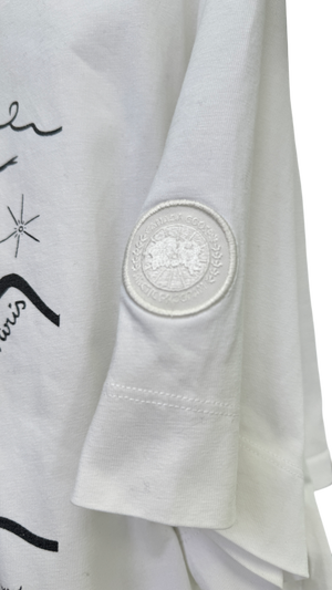 CANADA GOOSE White "live In The Open" T-shirt UK L