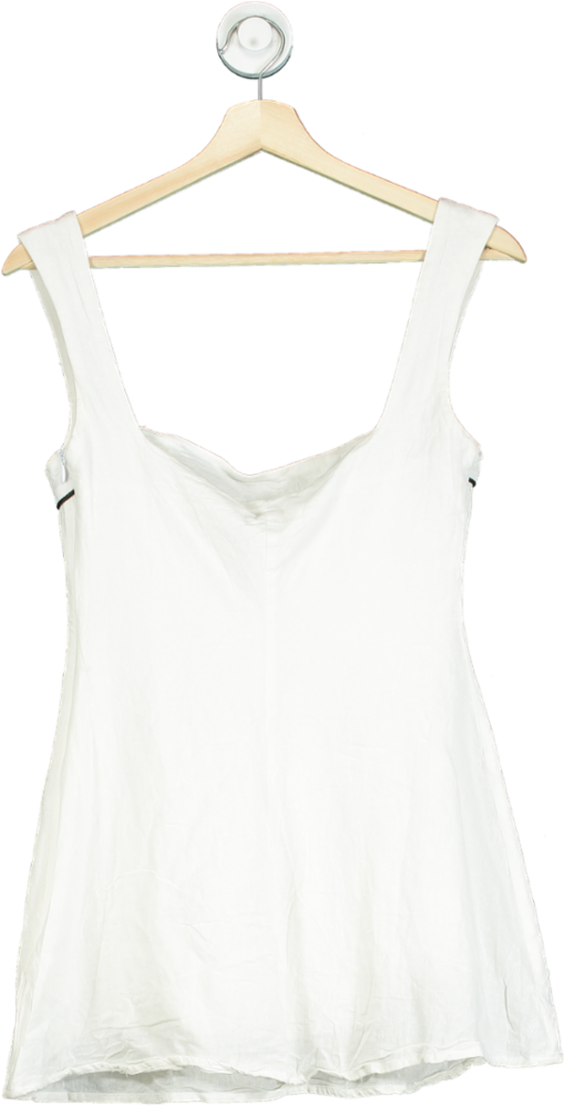 PepperMayo White Sleeveless Dress UK 8