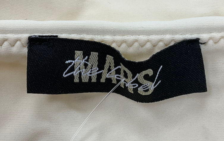 Mars the Label Cream The Fishtail Swimsuit UK 8