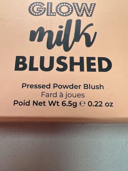 The Beauty Crop Glow Milk Blushed Pressed Powder Blush Pink Rose 6.5g