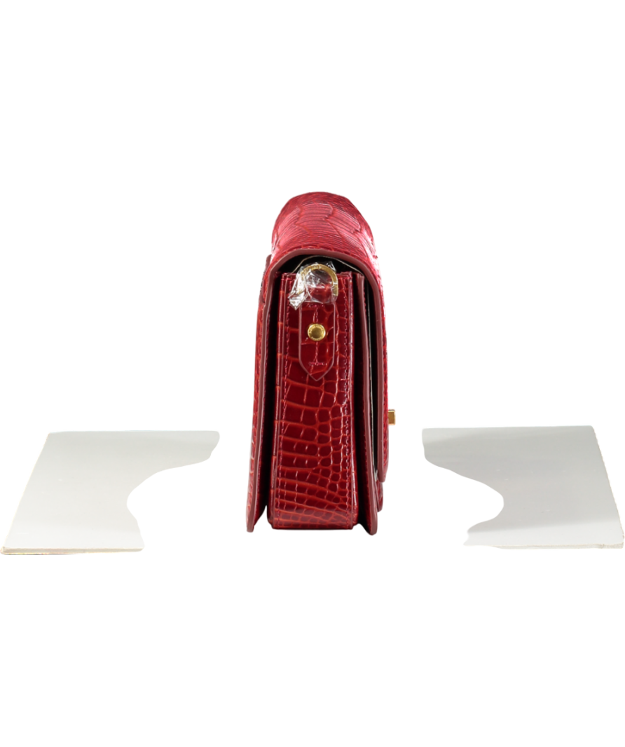 Jasper Conran London Red Leather Multi Strap Bag