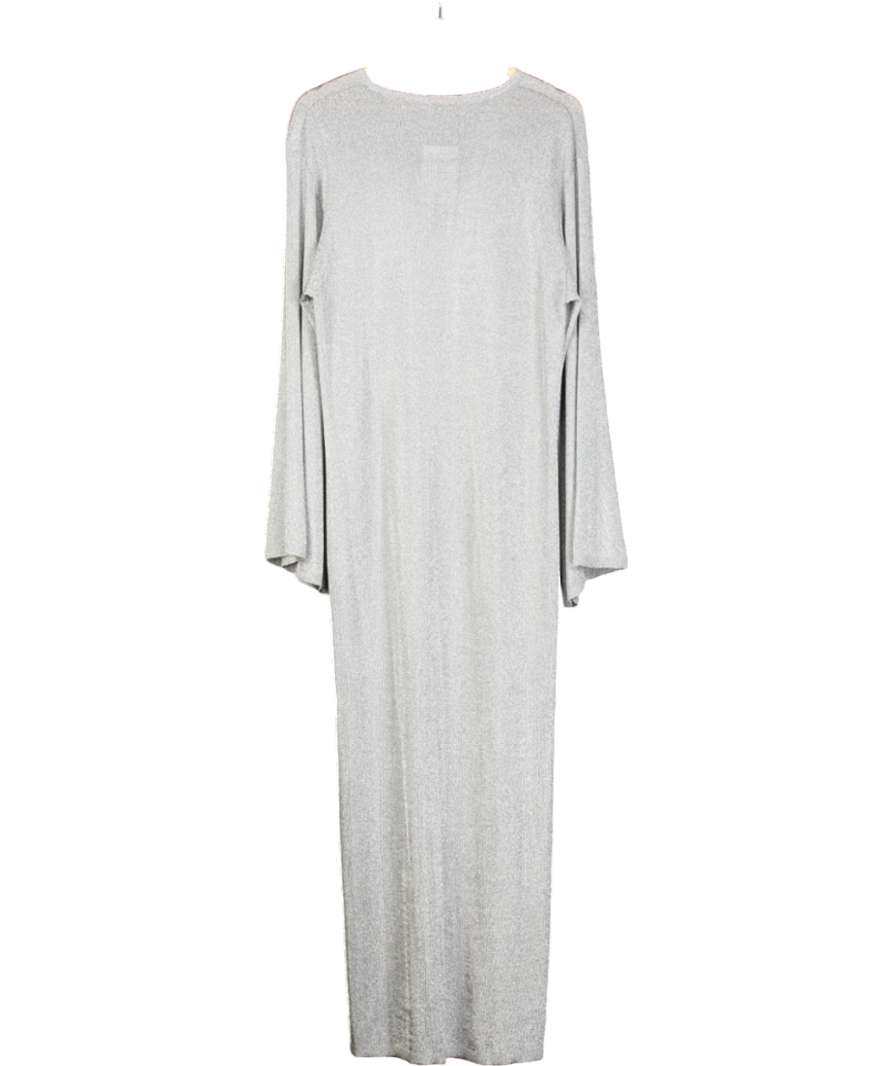 Totême Metallic Knit Maxi Dress UK XS