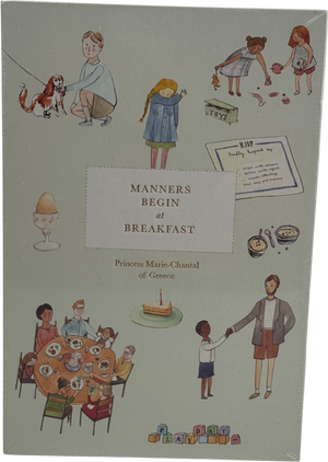 MARIE CHANTAL Cream Manners Begin At Breakfast Book - Ltd. Edition One Size