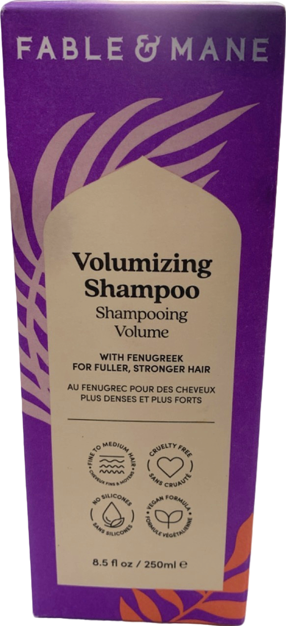 Fable & Mane Volumizing Shampoo Shampoing Volume 250ml